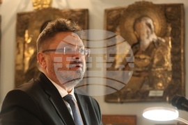 Ukraine - Odessa Theological Seminary Dobri Chintulov - Plaque - Opening