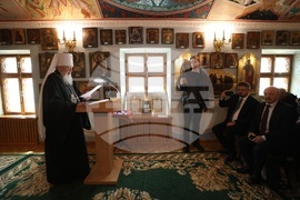 Ukraine - Odessa Theological Seminary Dobri Chintulov - Plaque - Opening