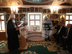 Ukraine - Odessa Theological Seminary Dobri Chintulov - Plaque - Opening