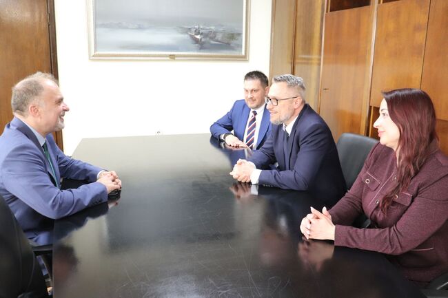 ОА Русе: Ръководството на Областната администрация се срещна с министъра на културата Найден Тодоров