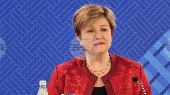 МВФ е разтревожен от риска за физическо прекъсване на веригите за доставки, каза Кристалина Георгиева 