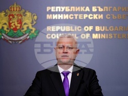Министерски съвет - Андрей Гюров - брифинг