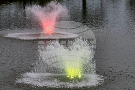 Ямбол - светещи фонтани - река Тунджа