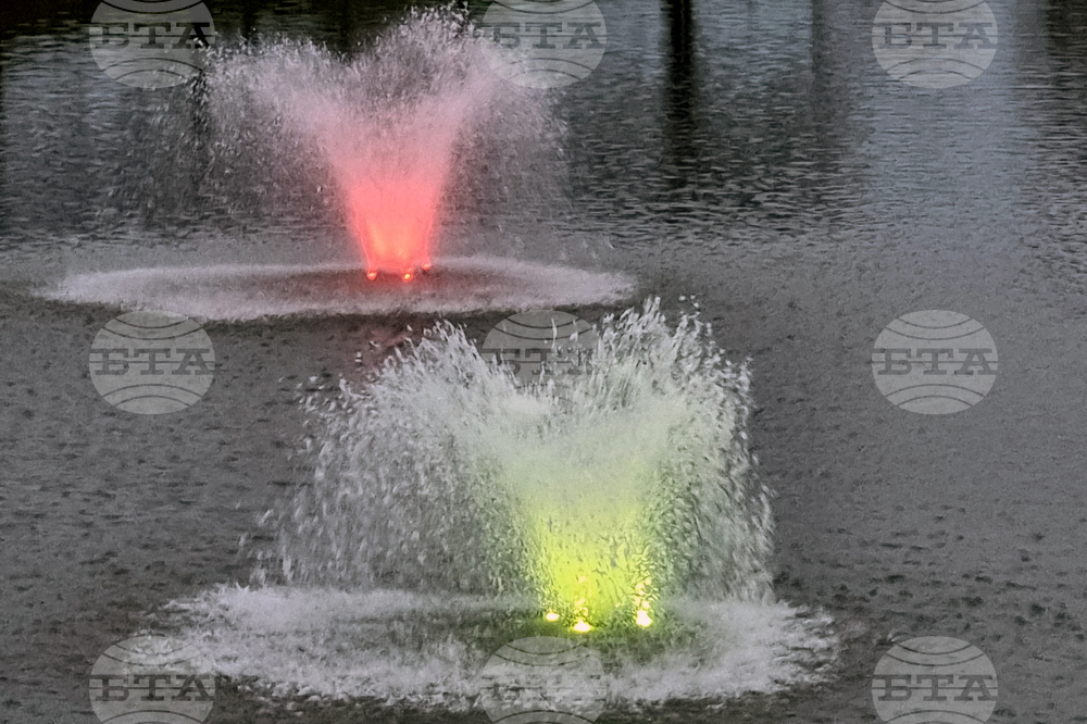 Ямбол - светещи фонтани - река Тунджа