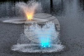 Ямбол - светещи фонтани - река Тунджа