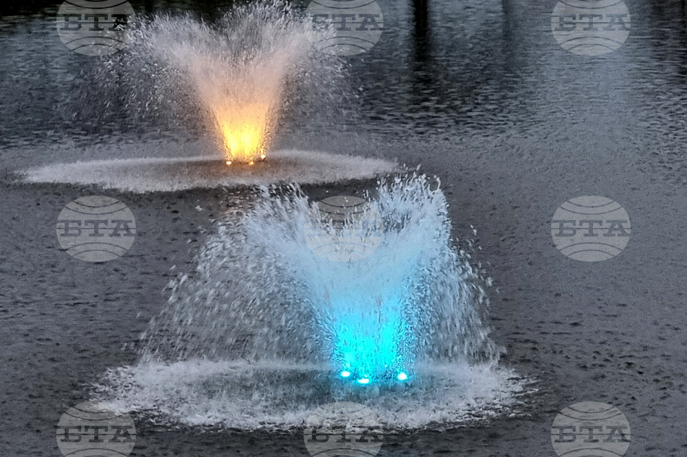 Ямбол - светещи фонтани - река Тунджа