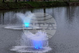 Ямбол - светещи фонтани - река Тунджа