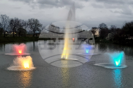 Ямбол - светещи фонтани - река Тунджа