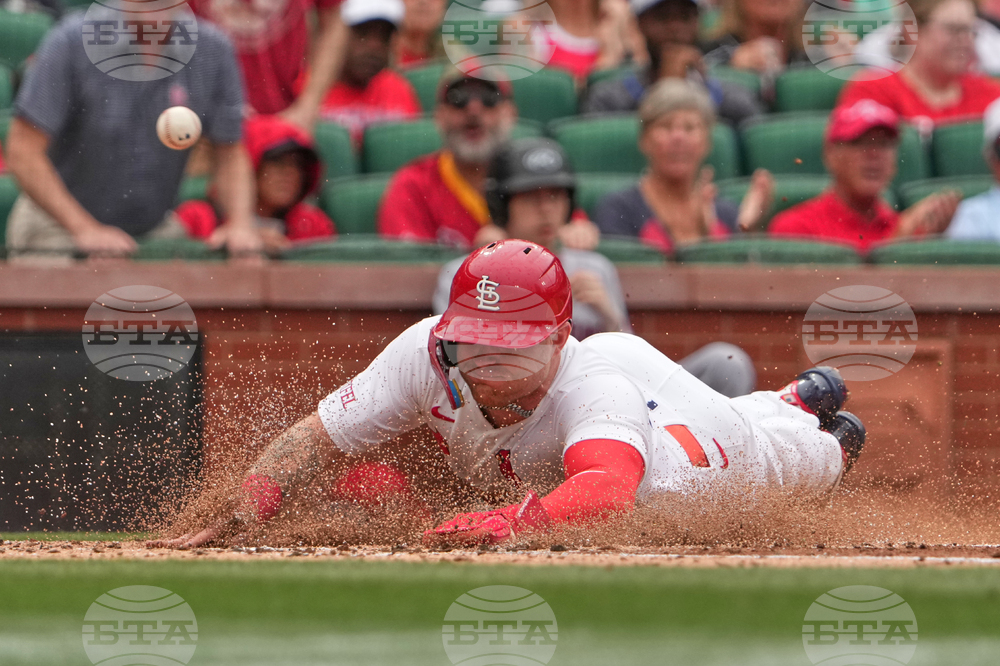 APTOPIX Guardians Cardinals Baseball