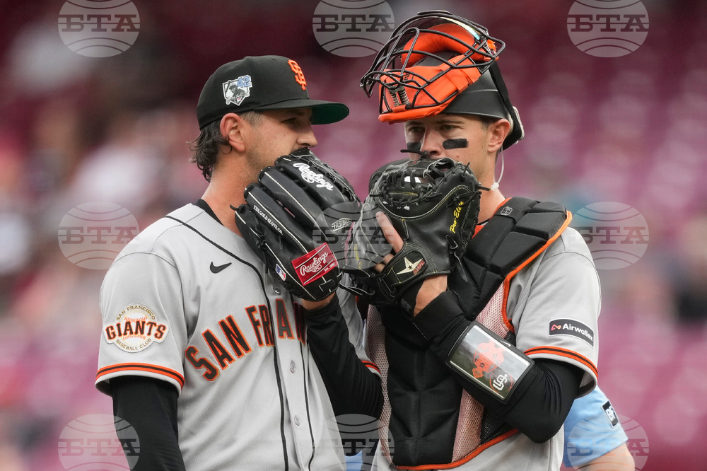 Giants Reds Baseball