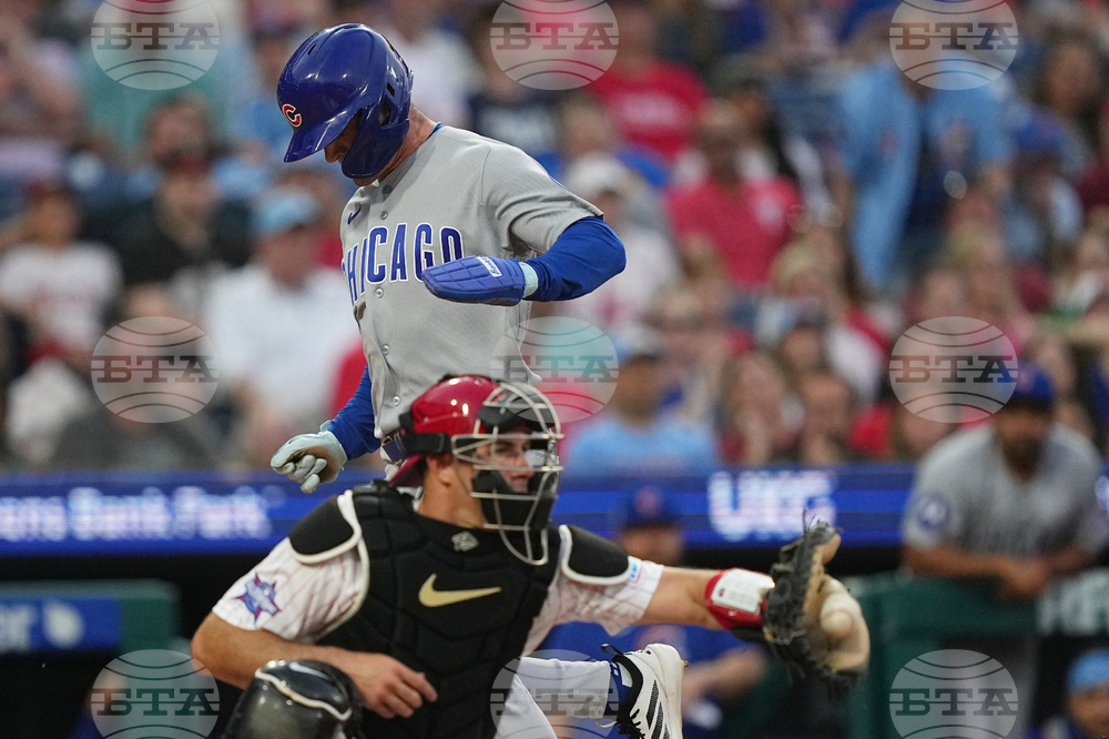 Cubs Phillies Baseball