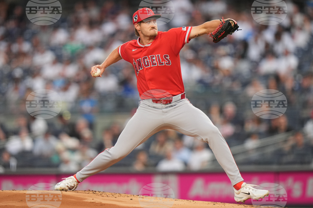 Angels Yankees Baseball