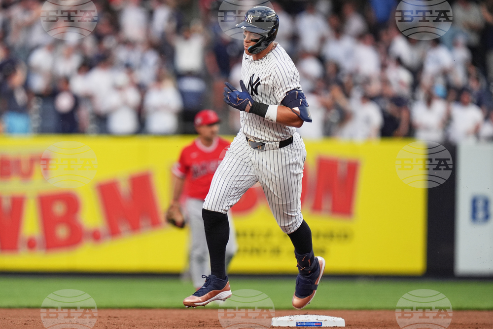 Angels Yankees Baseball