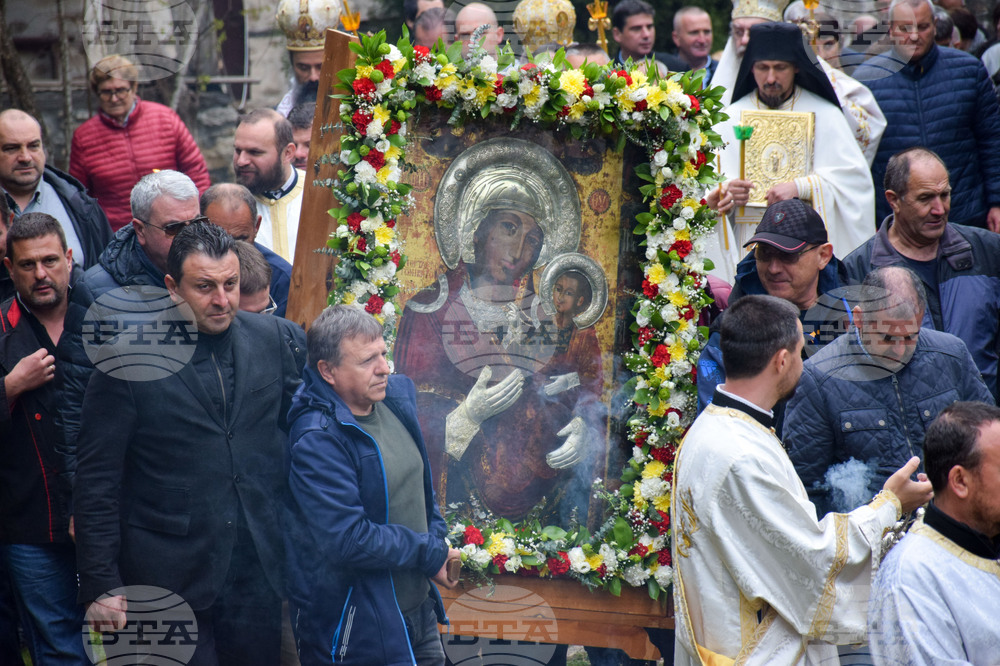 Роженски манастир - литийно шествие