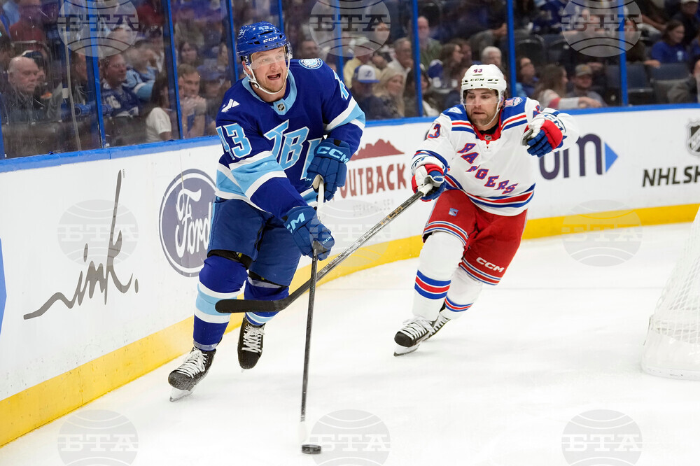 Rangers Lightning Hockey