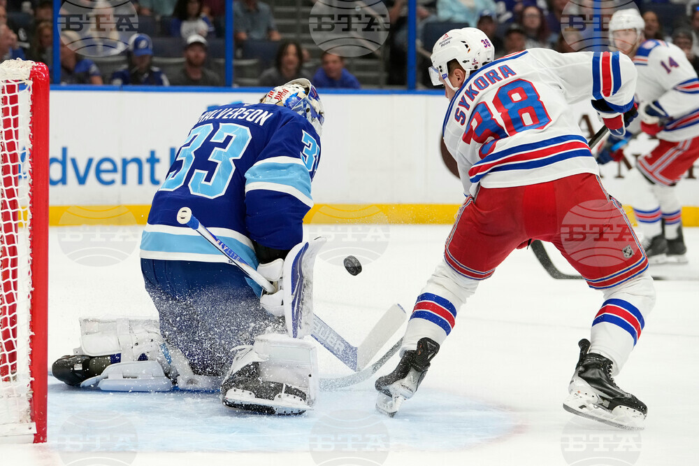 Rangers Lightning Hockey