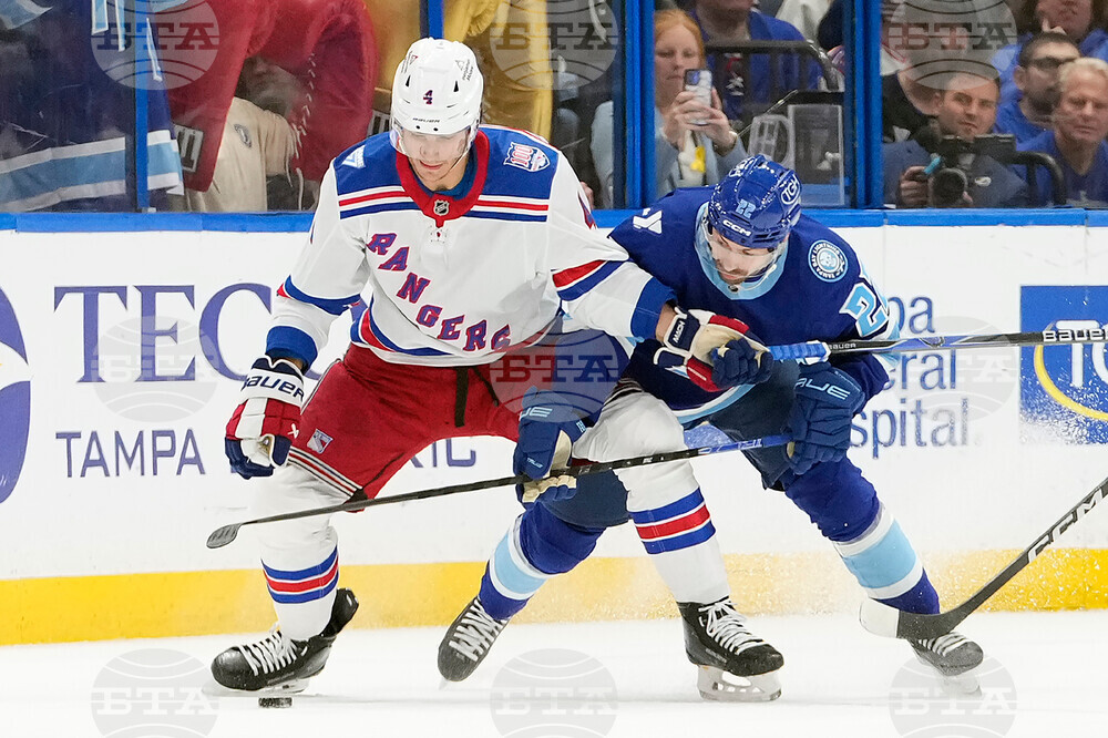 Rangers Lightning Hockey