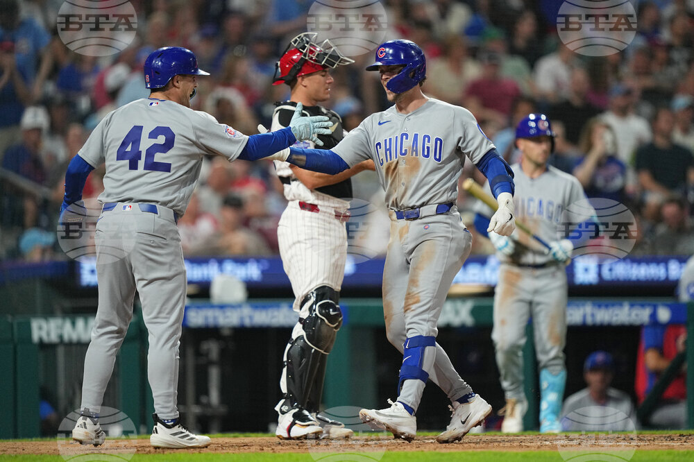 Cubs Phillies Baseball