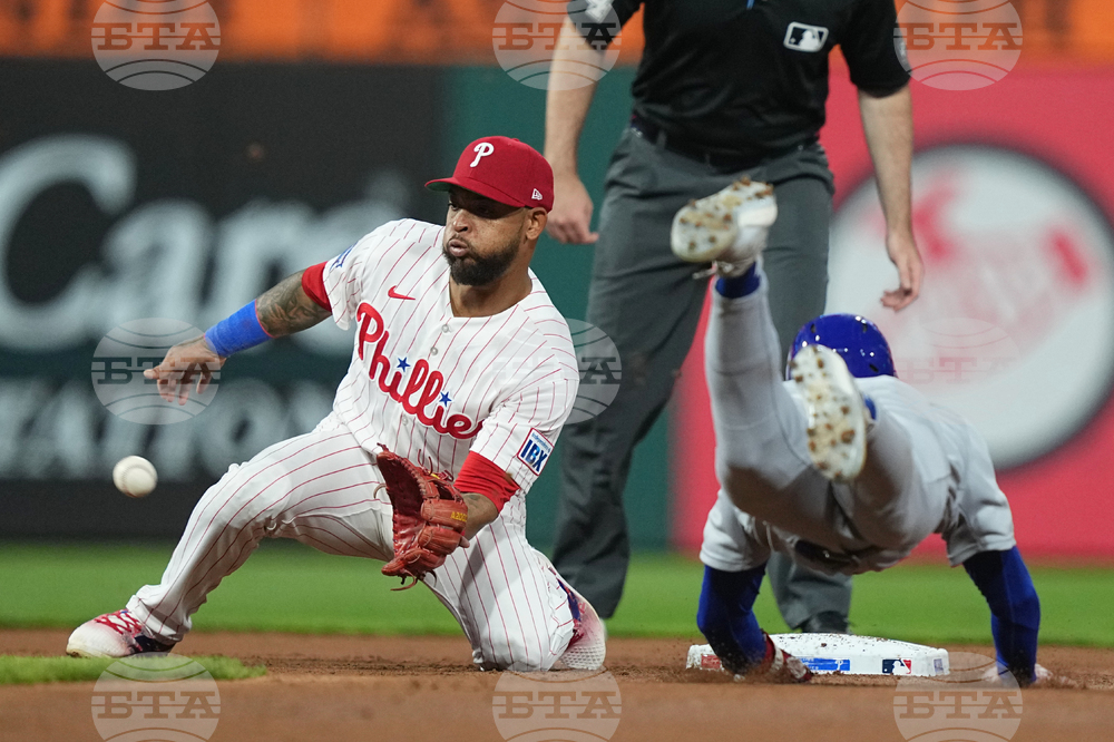 Cubs Phillies Baseball