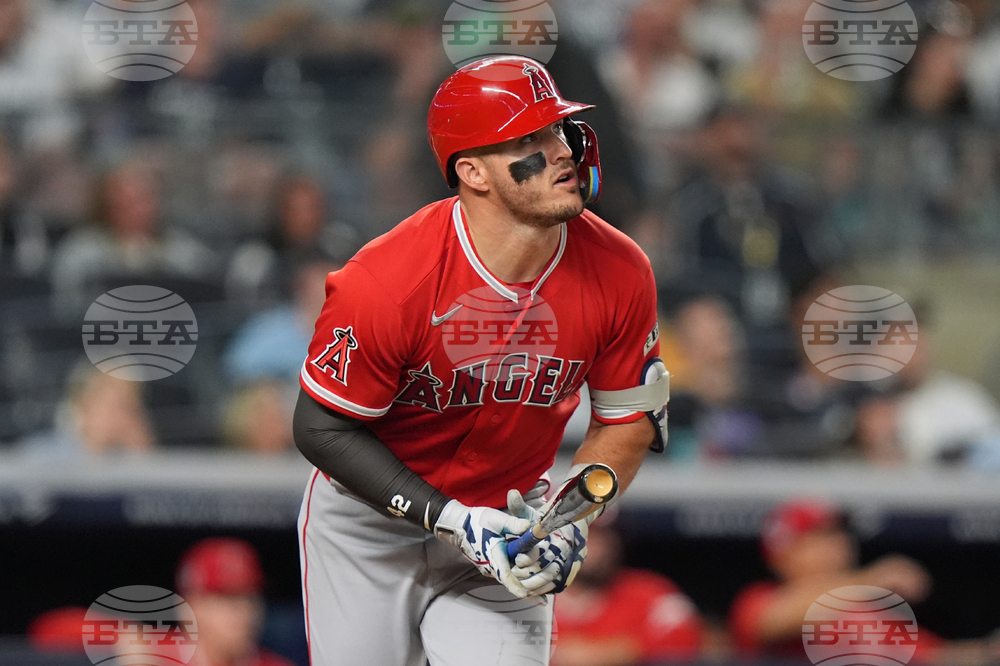 Angels Yankees Baseball