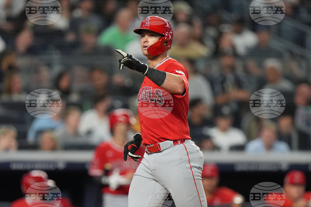 Angels Yankees Baseball