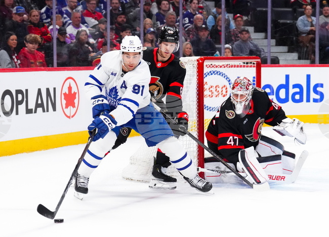 Leafs Senators Hockey