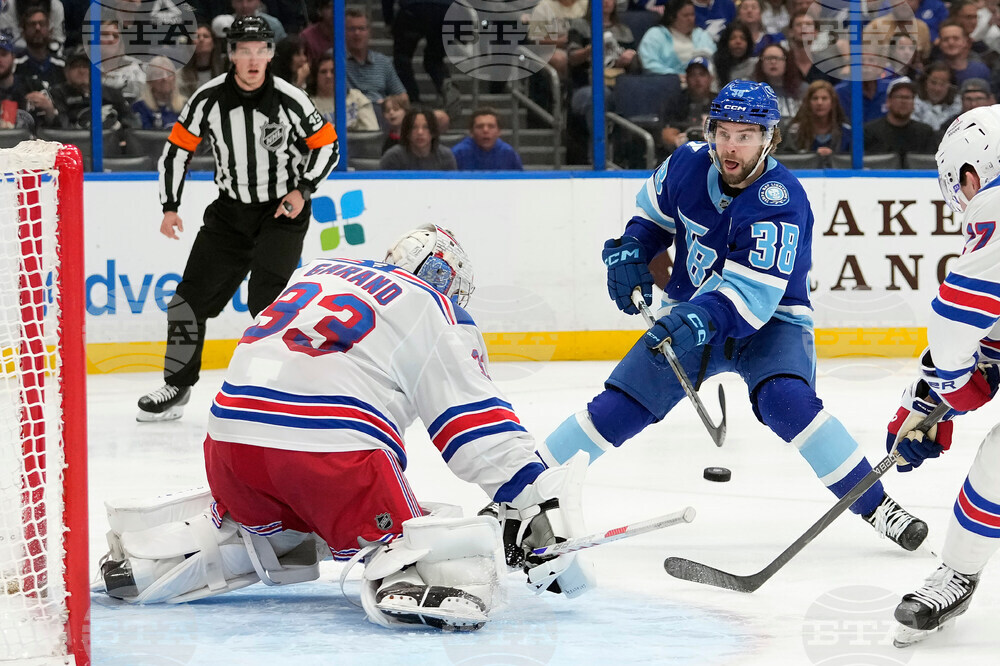 Rangers Lightning Hockey