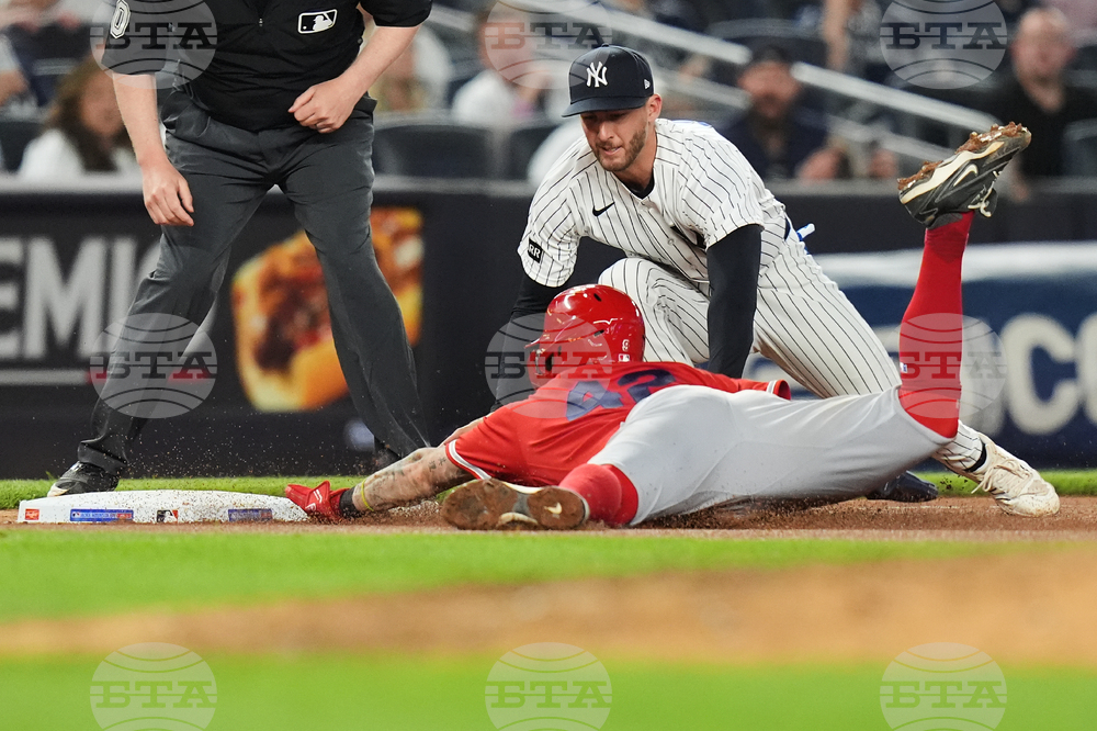 Angels Yankees Baseball