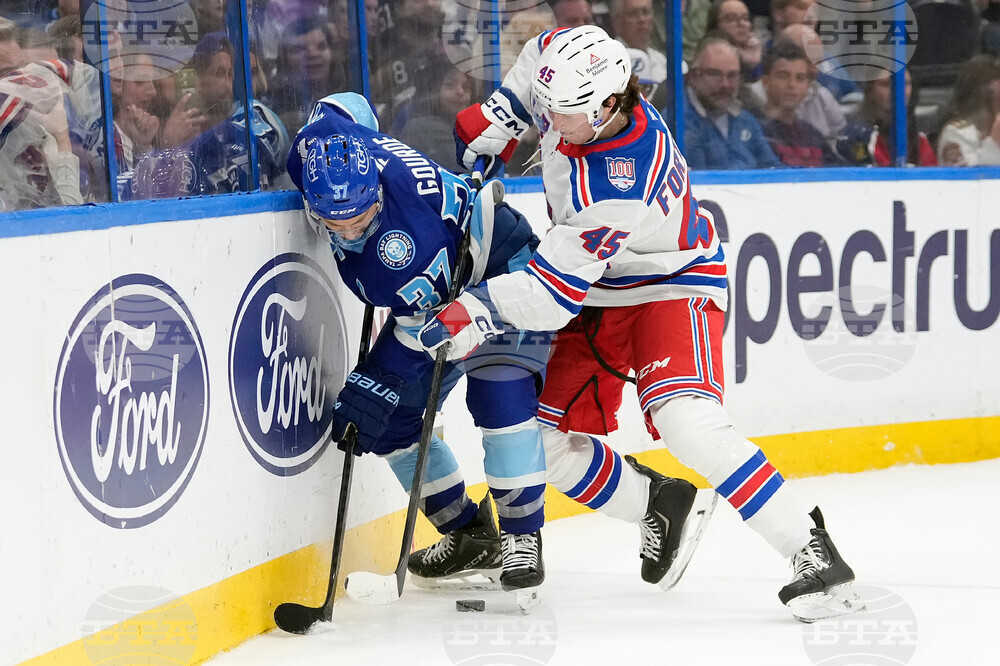 Rangers Lightning Hockey