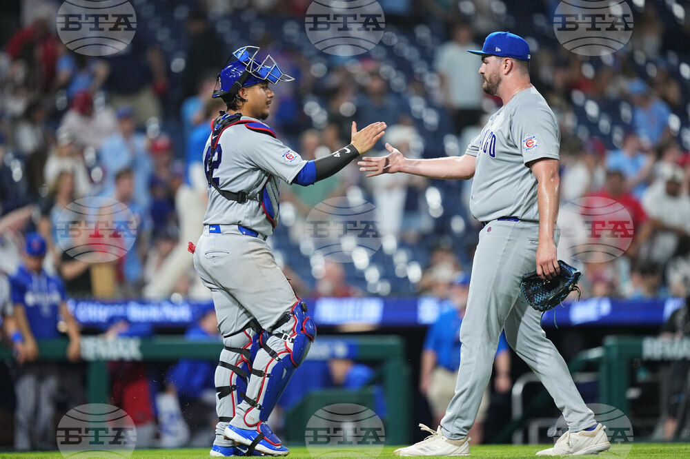 Cubs Phillies Baseball