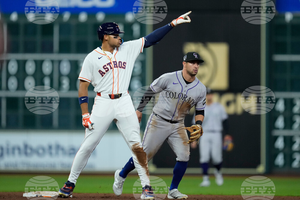 Rockies Astros Baseball