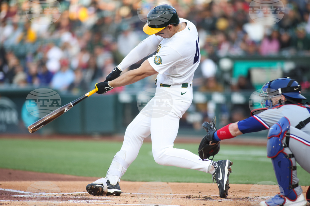 Rangers Athletics Baseball