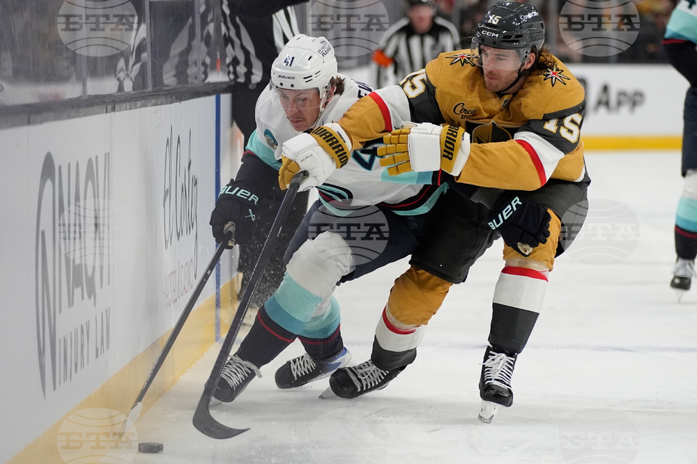 Kraken Golden Knights Hockey