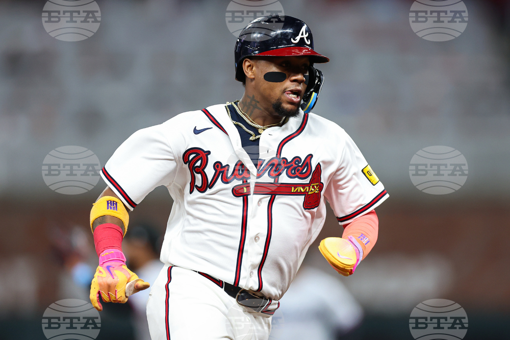 Marlins Braves Baseball