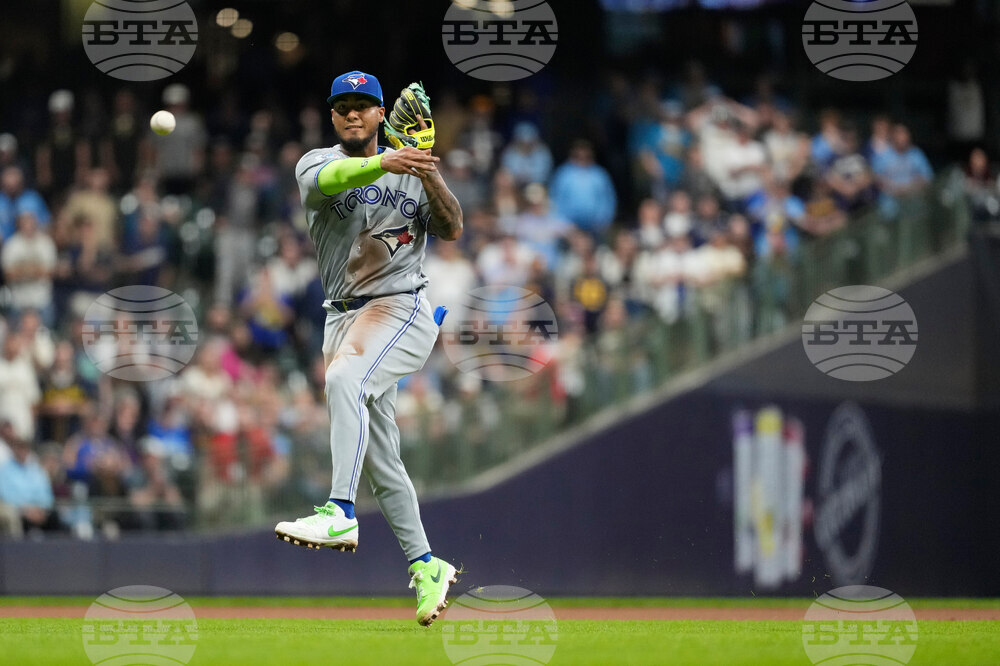 Blue Jays Brewers Baseball