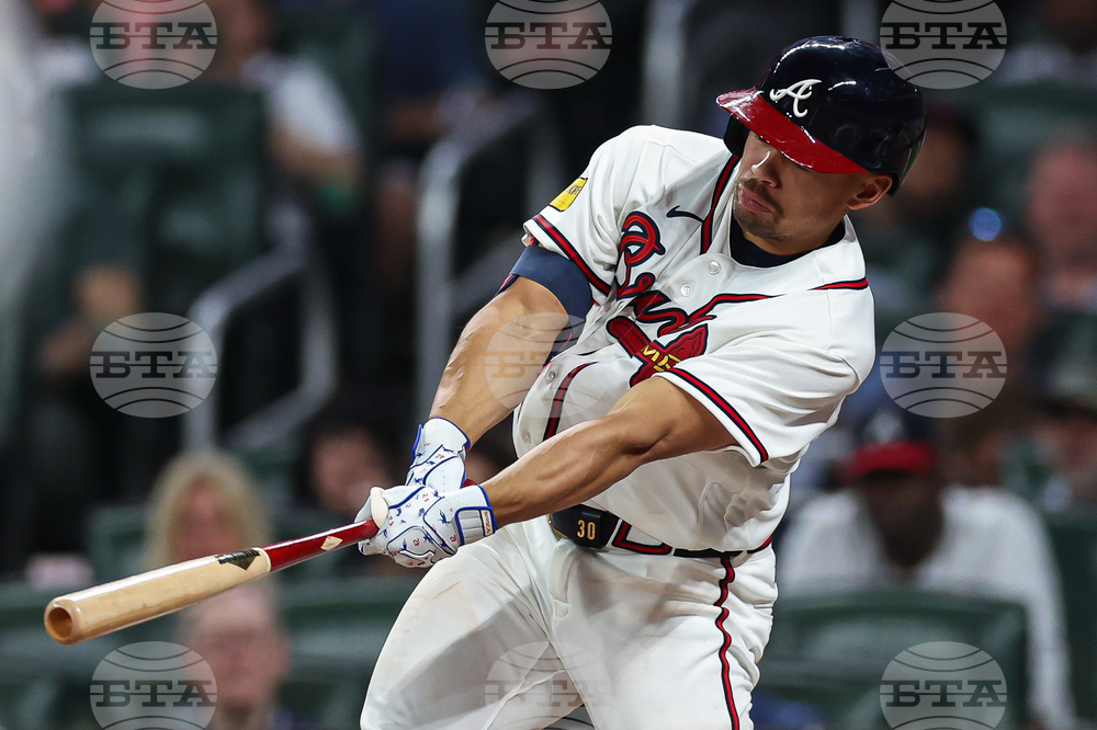 Marlins Braves Baseball