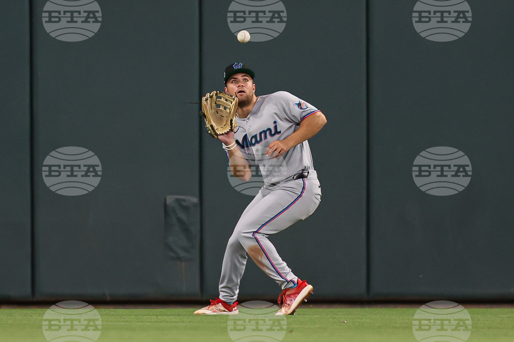 Marlins Braves Baseball