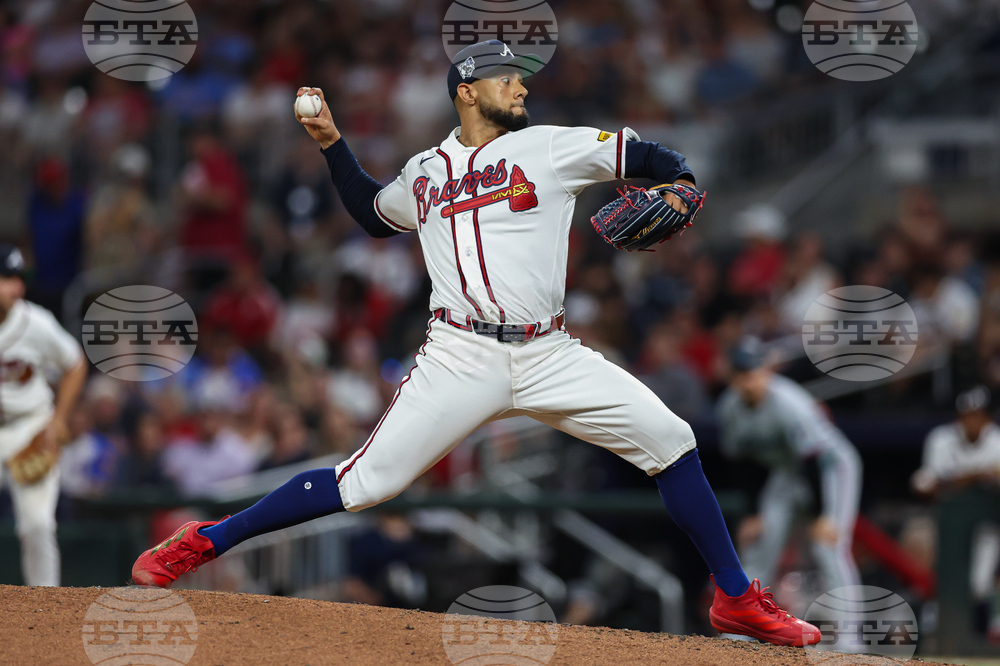 Marlins Braves Baseball