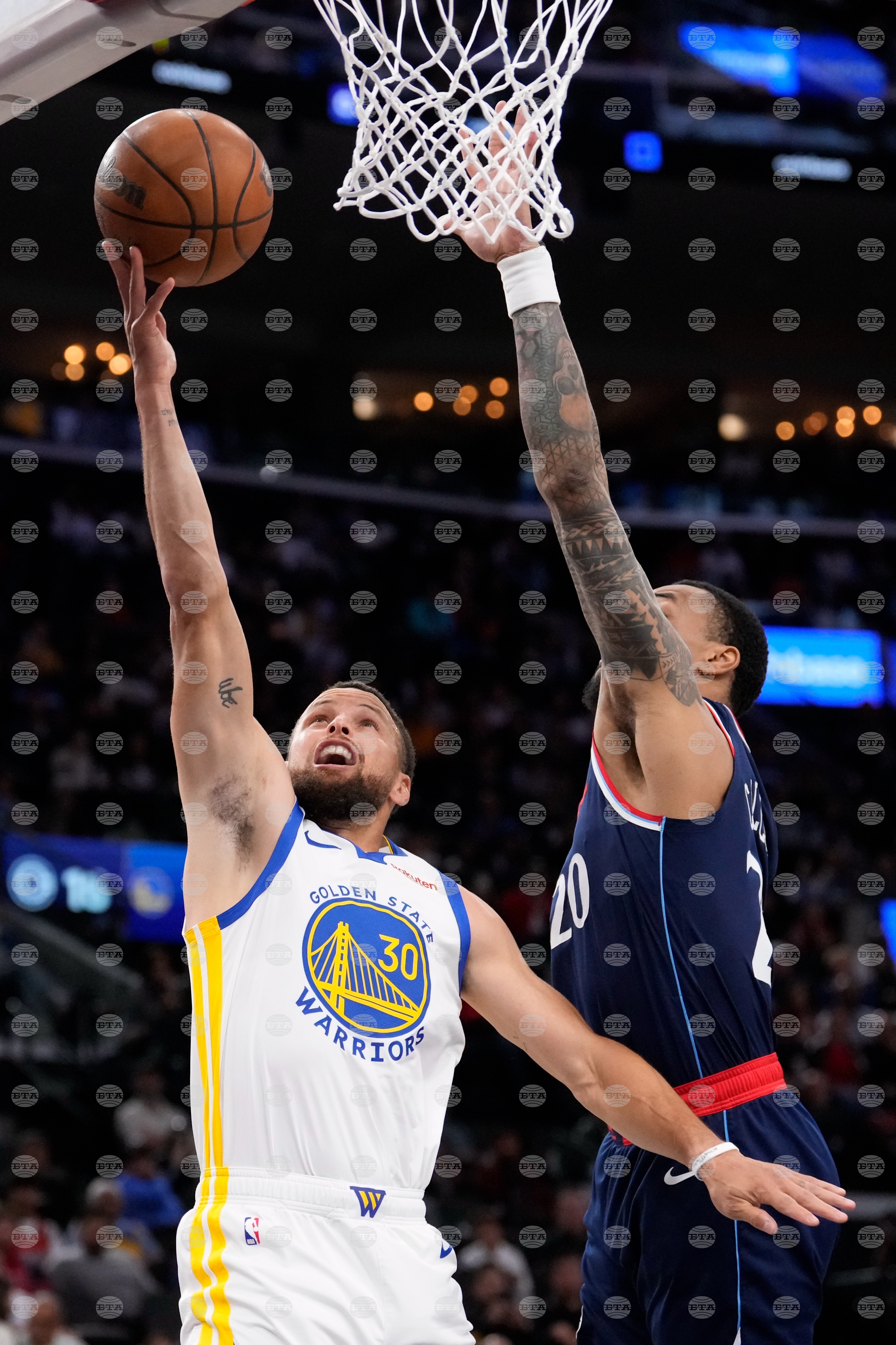 Warriors Clippers Basketball