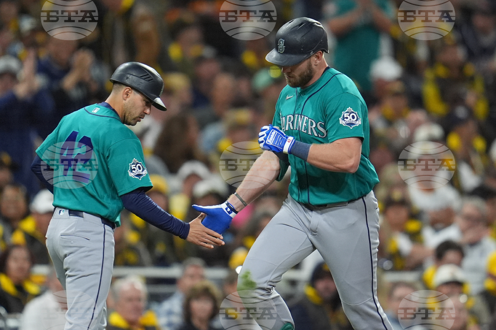 Mariners Padres Baseball