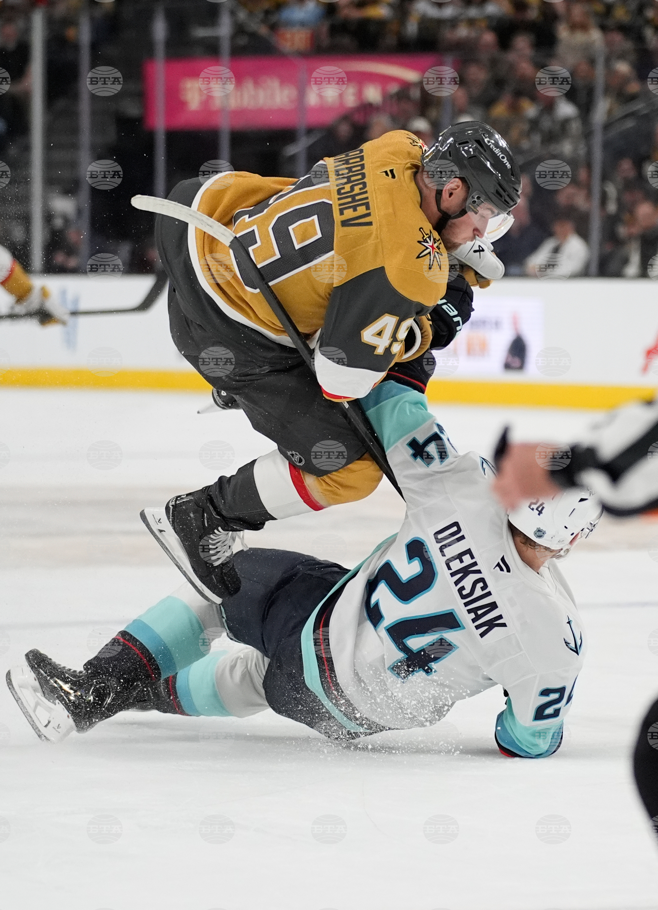 Kraken Golden Knights Hockey