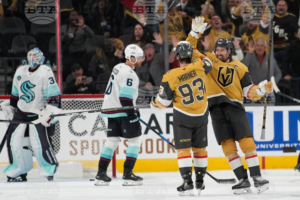 Kraken Golden Knights Hockey