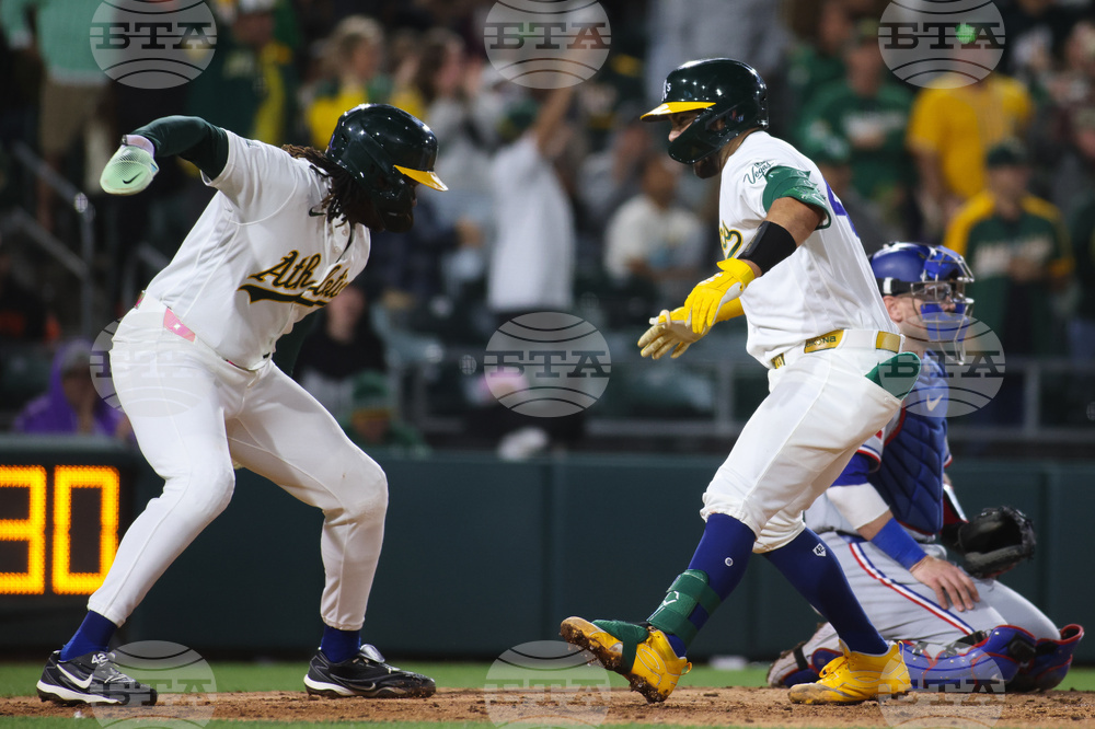 Rangers Athletics Baseball