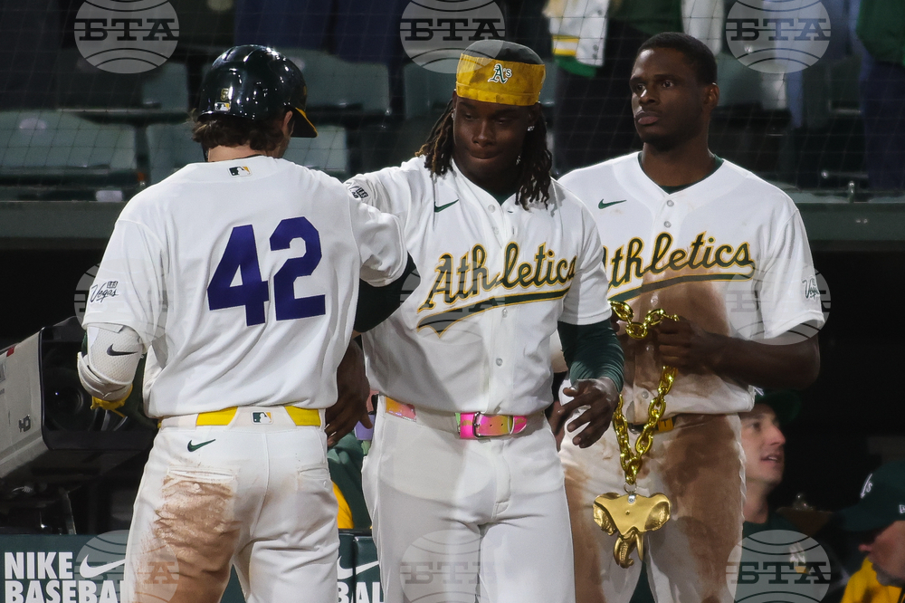 Rangers Athletics Baseball