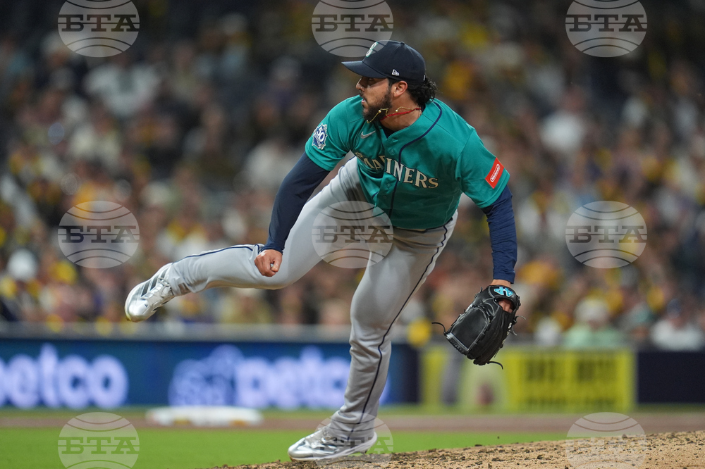 Mariners Padres Baseball