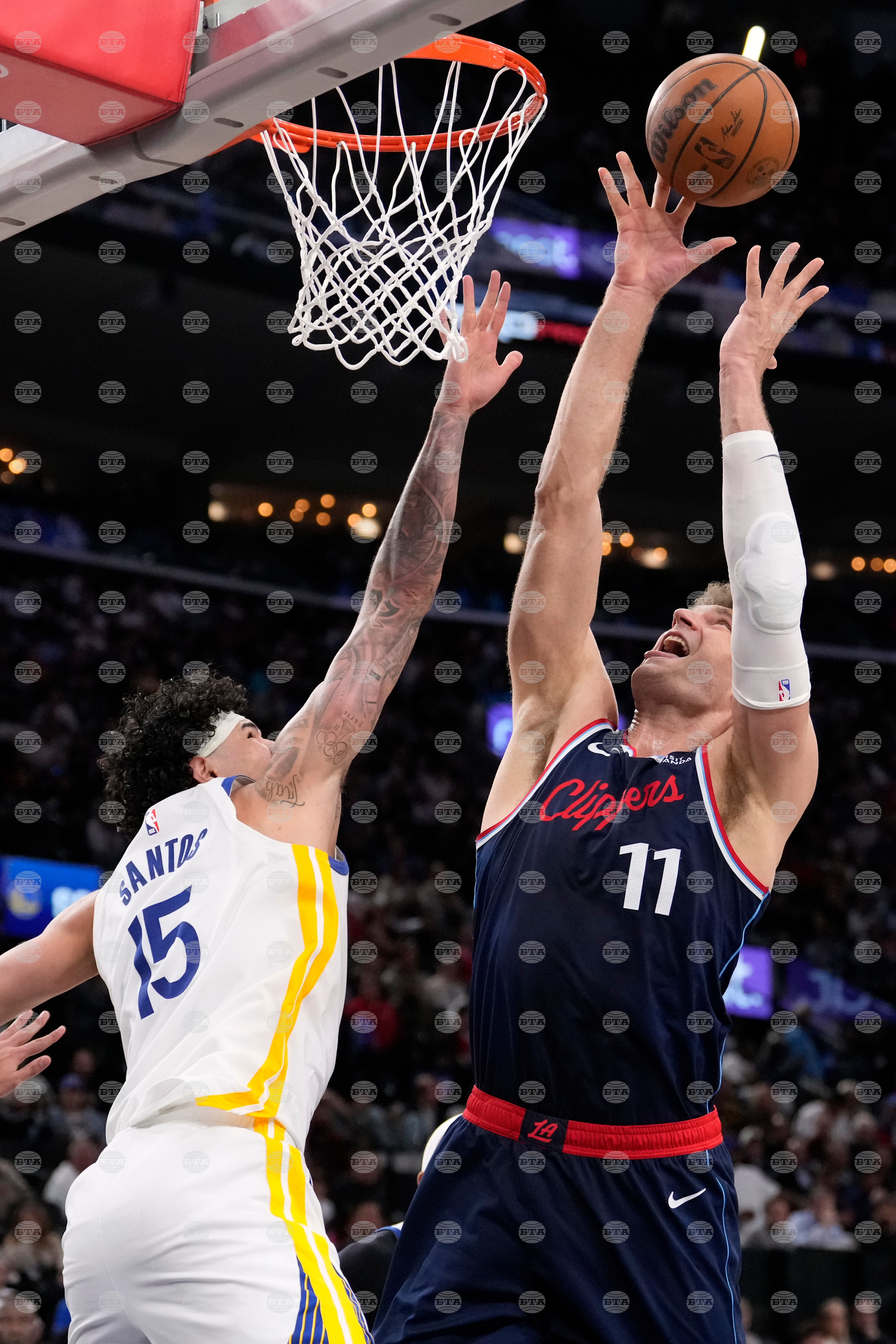 Warriors Clippers Basketball