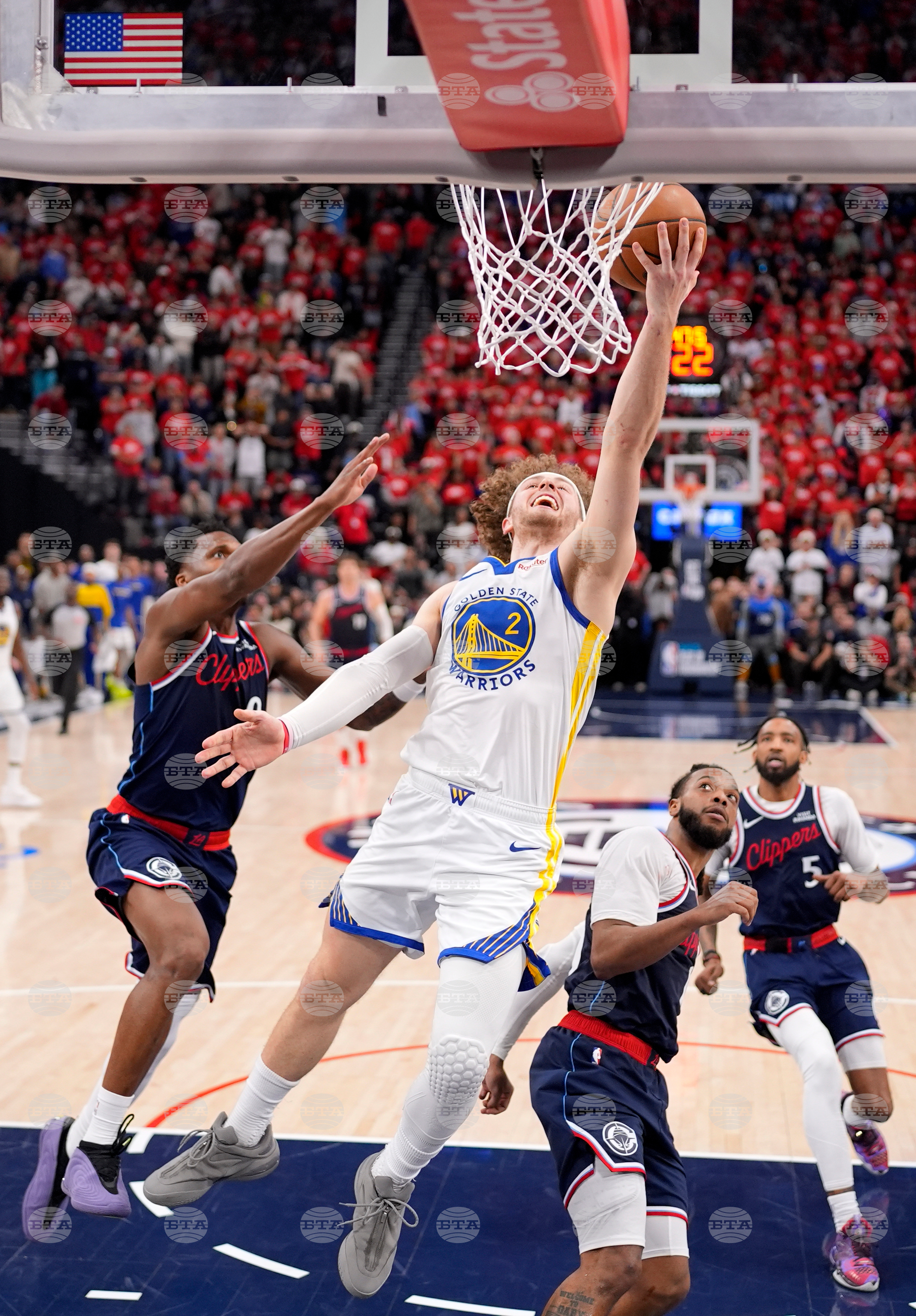 Warriors Clippers Basketball