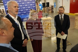 Божурище - Дистрибуционен център на „Юск" (JYSK) - първа копка