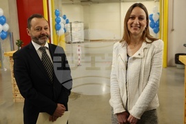 Божурище - Дистрибуционен център на „Юск" (JYSK) - първа копка