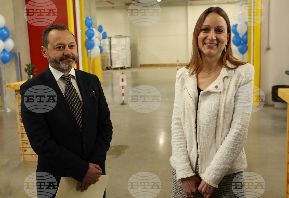 Божурище - Дистрибуционен център на „Юск" (JYSK) - първа копка